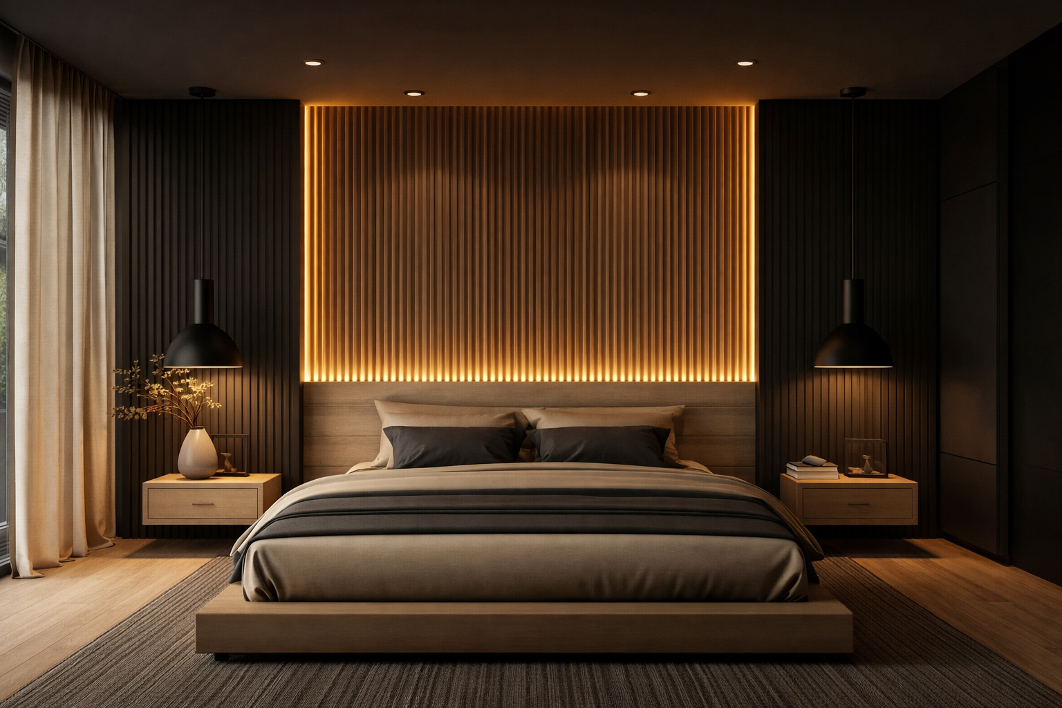 Flexible acoustic panel – 270 × 110 cm