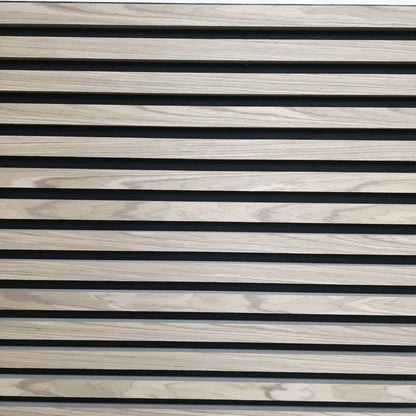 Confezione da 4 pannelli acustici quadrati in legno 600mm x 600mm con 1x adesivo in omaggio