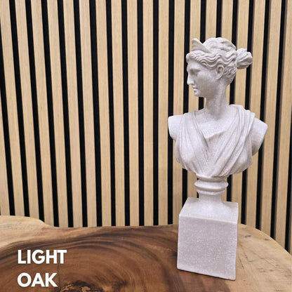 Pannello acustico da parete quadrato in legno, 60x60 cm, disponibile in vari colori